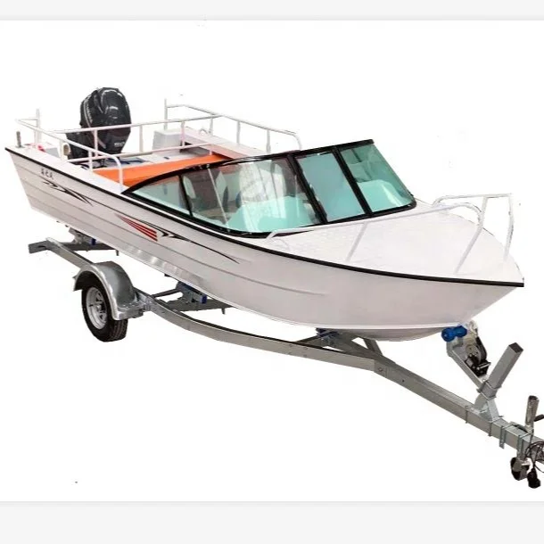 Fishing Boat Aluminum - KAIP Kapal Pesiar Aluminium Mewah 5.28M