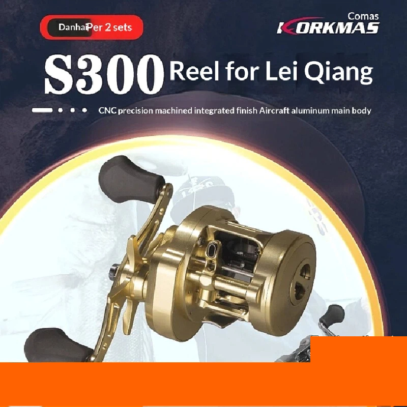 Korkmas S300 Reel Pancing Drum - Fishing Boat Steering Wheel ulasan dan harga