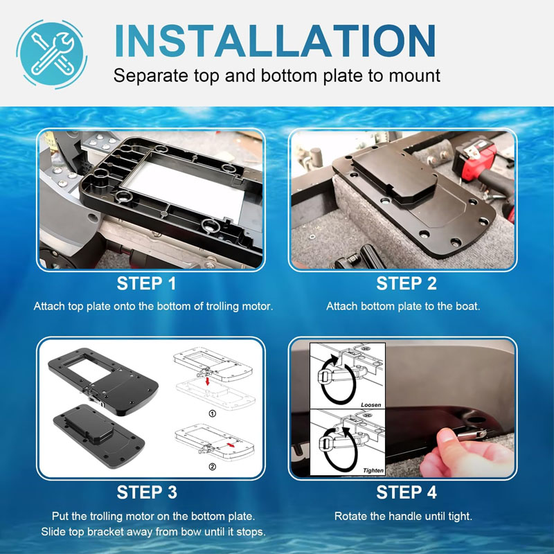 8M0092064 Kit Braket Pemasanga - Fishing Boat Steering Wheel ulasan dan harga